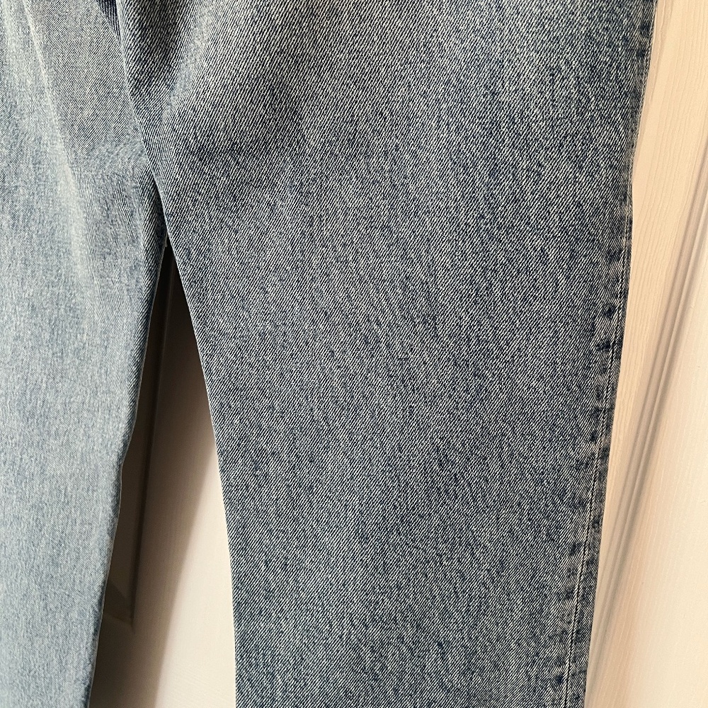 Agolde Riley crop jeans in size 28 "Blue" wash